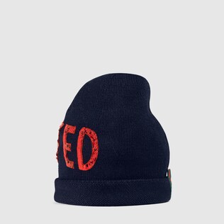 Wool hat with sequin 
