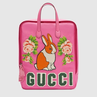 Bags For S Kids Backpacks Gucci Children S Canvas Backpack With Rabbit
