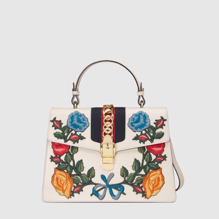 Sylvie medium top handle bag