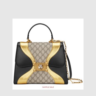 GG medium top handle bag