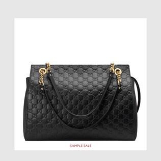 Gucci Signature large shoulder bag