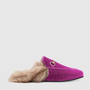 Princetown velvet slipper