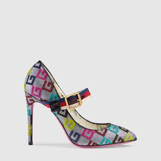 Velvet G lurex pump
