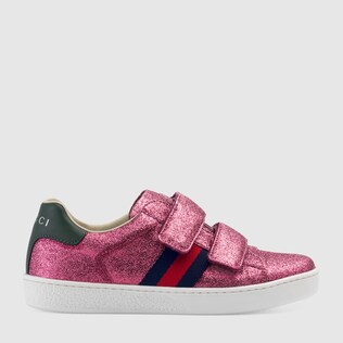 Children's Ace glitter sneaker