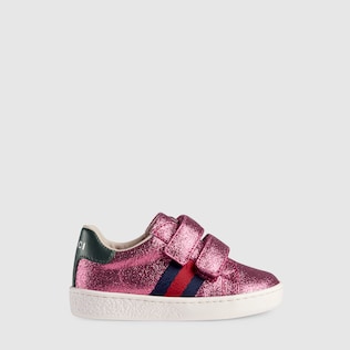 Toddler Ace glitter sneaker