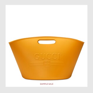Gucci logo top handle tote