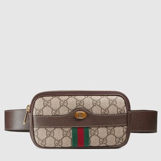 Ophidia GG Supreme belted iPhone case
