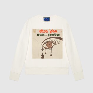 Gucci Elton John sweatshirt
