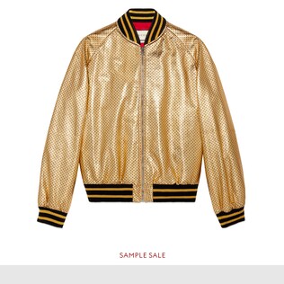 Guccy print bomber