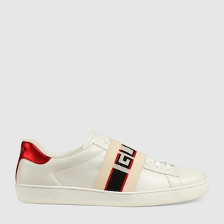 Men's Ace Gucci stripe sneaker 