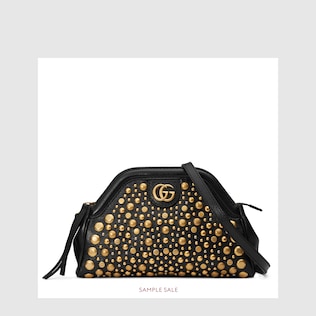 RE(BELLE) small shoulder bag with studs