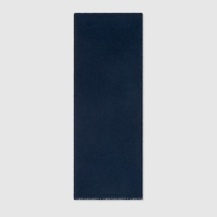 GG wool silk scarf 
