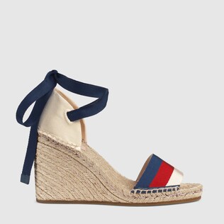 gucci web platform espadrille