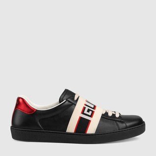 Men's Ace Gucci stripe sneaker 