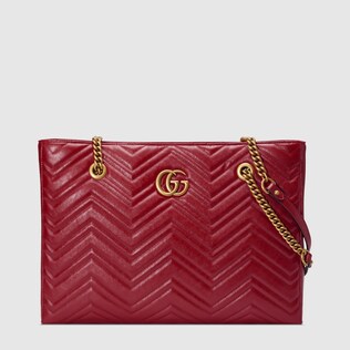 Gucci Handbags Gg Marmont Matelassé Medium Tote