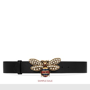 Queen Margaret leather belt
