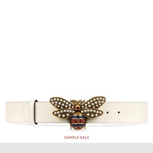 Queen Margaret leather belt