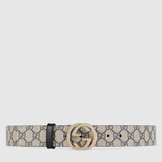 GG Supreme belt with G buckle
