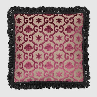 GG jacquard cushion