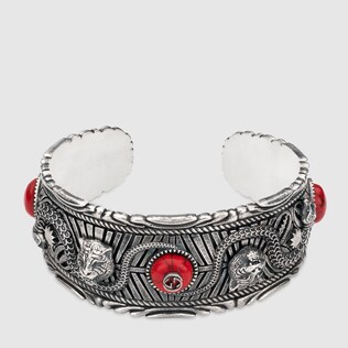 Silver Bracelets Gucci Gucci Garden Bracelet In Silver
