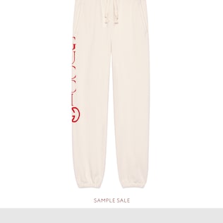 Jogging pant with Gucci logo