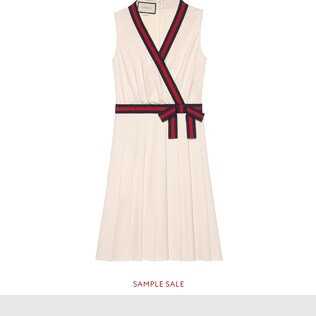 Jersey dress with Web