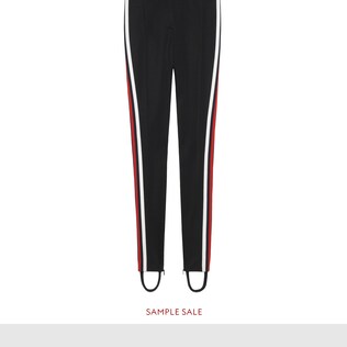 Technical jersey stirrup legging
