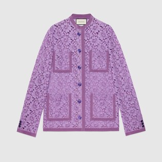 Flower lace jacket