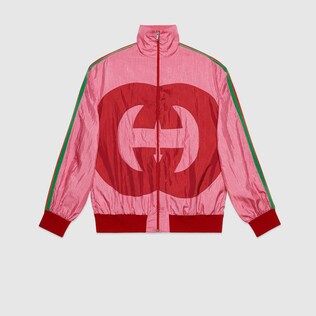 Interlocking G technical jersey jacket