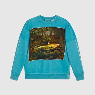 #GucciHallucination print sweatshirt