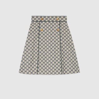 GG canvas A-line skirt