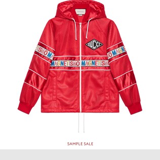 Net jacket with 