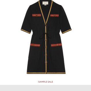 Viscose jersey dress