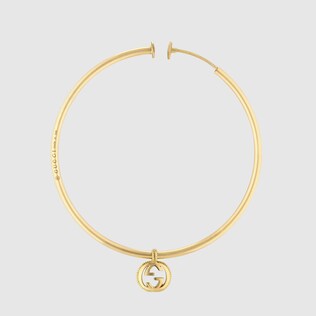 Single earring with Interlocking G