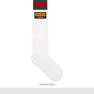Women's Gucci-Dapper Dan Web socks