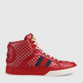 Sneakers | Sneakers Uomo |Gucci Sito Ufficiale Sneaker alta Gucci-Dapper Dan da uomo
