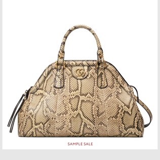 RE(BELLE) medium top handle bag