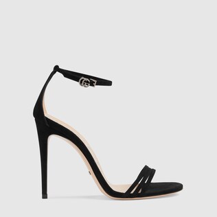 Suede sandal