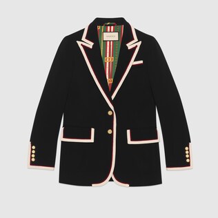 Stretch viscose jacket
