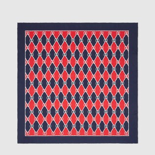 Gucci Rhombus print silk scarf