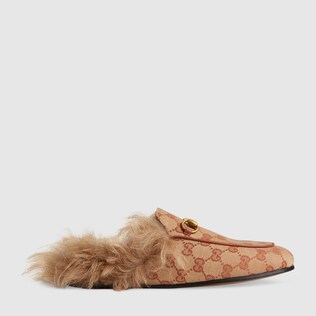 Princetown GG canvas slipper