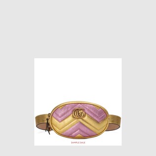 GG Marmont matelassé leather belt bag