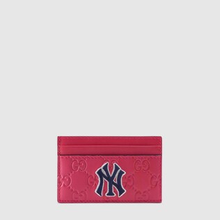 Card case with NY Yankees™ patch