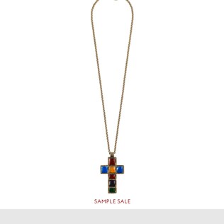 Necklace with XL cross