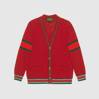 DIY unisex wool cardigan