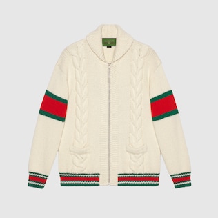 DIY unisex wool bomber