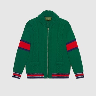 DIY unisex wool bomber