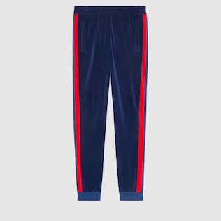 Chenille jogging pant with Web