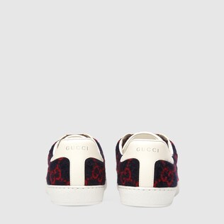 gucci ace gg wool sneakers