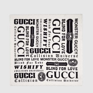 Children's Gucci logomania print shawl 
